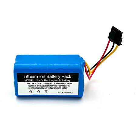 Xiaomi Mop 2 Lite MJSTL Süpürge 14.4V 3200 Mah Batarya