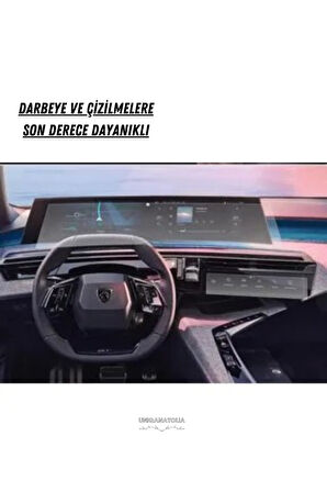 Peugeot 5008 Panoramik i-Cockpıt Multimedya ve Klima Konsol Uyumlu Set Nano Ekran Koruyucu