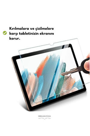 Samsung Galaxy Tab S9 FE Temperli Kırılmaz Ekran Koruyucu