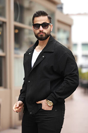 Unisex Yeni Sezon Kapitone Dolgulu Oversize Vintage