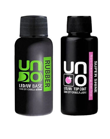 Uno Rubber Beas , uno super shine top coat 50 mil