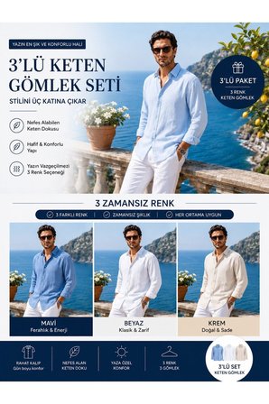 Amalfi Muslin Oversize Gömlek - Basic Fresh
