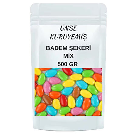BADEM ŞEKERİ 500 GR ( MİX )