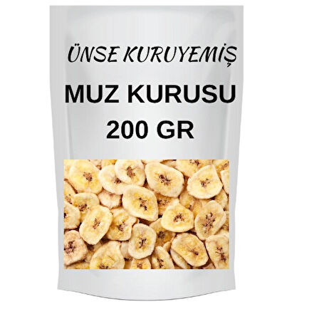 Muz Kurusu 200 Gr