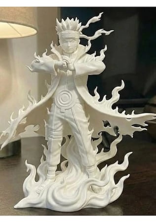 Ateş İ̇Radesi Savaşçı Figürü – 3D Baskı Dekor