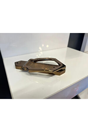 Urban Metal Kulp 64mm Bronz Dolap Kapak Modern Tv Ünite Çekmece Mobilya Komidin Vestiyer