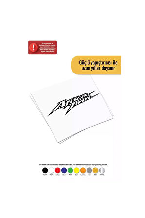 Africa Twin - Araç, Oto, Laptop, Duvar Uyumlu Sticker 25*10 Cm