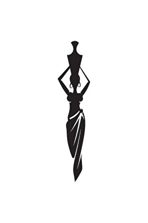 Byr002 Afrikalı Kadın (Tip 7) 70X301 Cm [Efsngrck]