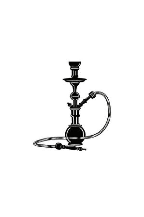 Nargile Sticker 40x48 Cm