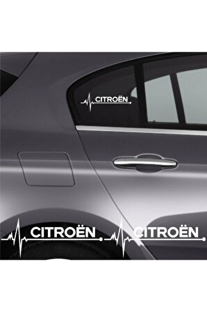 FinDit Citroen C3 Ritim Oto Sticker (2 Adet)