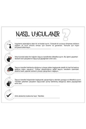 Oto Dikiz Kanat Canavar Pençe Bagaj özel yeni sticker Beyaz 4 Lü Paket