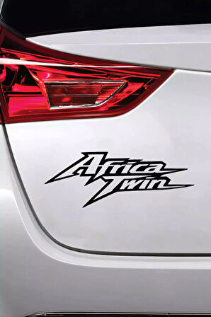 Africa Twin - Araç, Oto, Laptop, Duvar Uyumlu Sticker 50*20 Cm