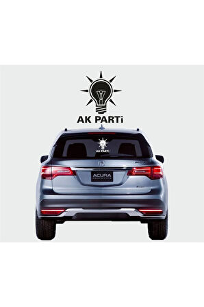 Akp Logo Oto özel yeni sticker 23*27 Cm