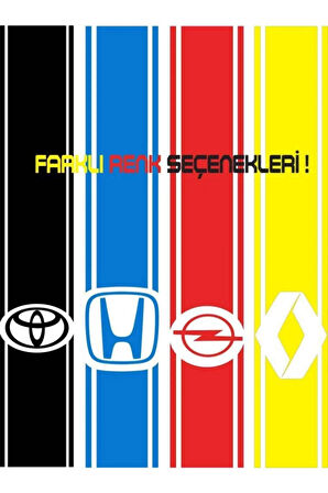 Peugeot 107 İçin özel yeni uyumlu Aksesuar Oto Kaput Şerit özel yeni sticker