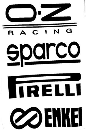 Yazı Seti Tip 1 Sticker (Oto-Motor-Laptop-Duvar-Dekor) 10 x 18 cm