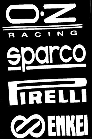 Yazı Seti Tip 1 Sticker (Oto-Motor-Laptop-Duvar-Dekor) 10 x 18 cm