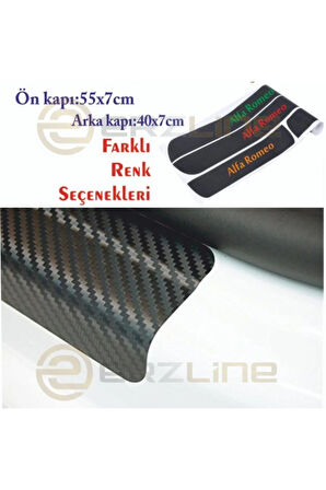 Suzuki Karbon Kapı Eşiği Oto Sticker 4 Adet
