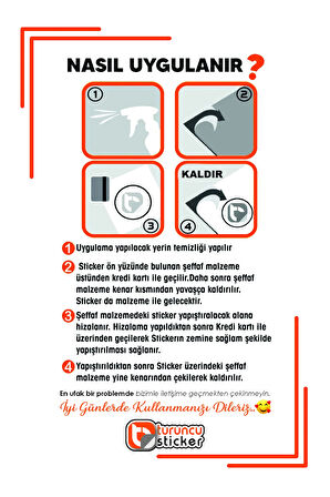 Hard Core Rider Sticker  - Cam Sticker -  Motor Sticker  - Oto Sticker15X19,5 Cm