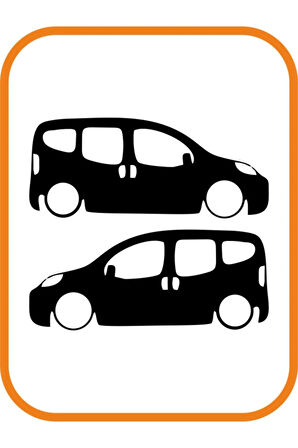 Oto Cam Sticker 2' Li Siyah 20*9 Cm Byr [tcrtbyr] miss-774