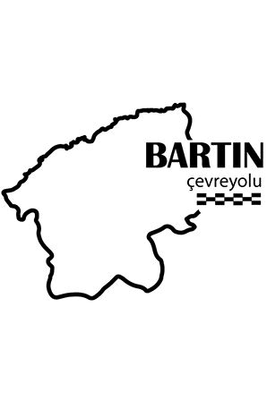 Bartın Çevreyolu özel yeni sticker 12*9 Cm