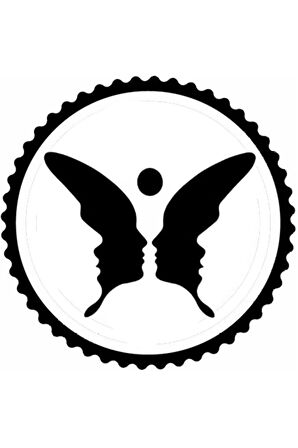 Bakışan Aşıklar Tasarım Sticker 10 x 10 cm