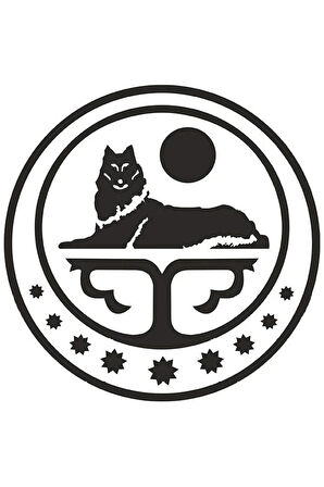 Çeçen Amblemi  1 (Oto-Motor-Laptop-Dekor) Sticker 10 x 10 cm