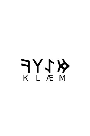 Göktürkçe MELEK İsmi Yazı Sticker Yükseklik 5 Cm