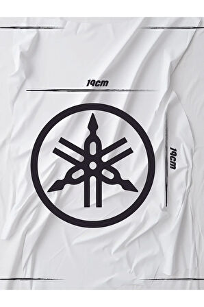 YAMAHA Logo Sticker 19x19cm