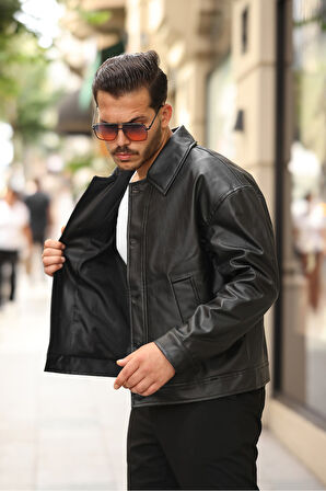 Premium Oversize Düğmeli Kaşe Ceket