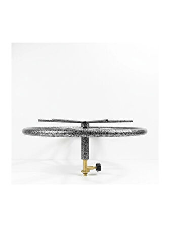 Künefe Ocağı Dövme Desenli Antrasit 38 cm – Piknik Tüp Uyumlu, Geleneksel Lezzet Için Pratik Çözüm