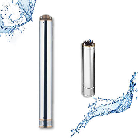 Alarko 4sdm2/11 - 0.75 Hp - 220 V Monofaze Dalgıç Pompa