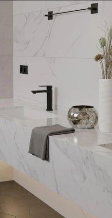 Yapışkanlı Siyah Banyo Uzun Havluluk Wc Rulo Tuvalet Kağıtlık