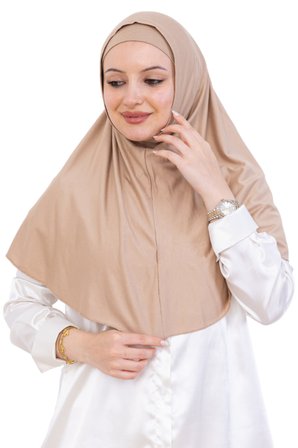 Hazır Türban & Başörtü – Viskon Bone Setli Rahat Tesettür Şal İslami Giyim
