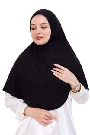 Tek Parça Hazır Başörtüsü Türban Şal – Kolay Takılan Uzun Şal Viskon