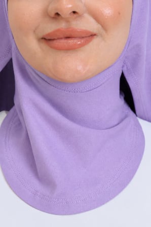 Penye Boyun Kapamalı Şal Başörtü Hazır Giyim Turban Esnek Jersey Şal