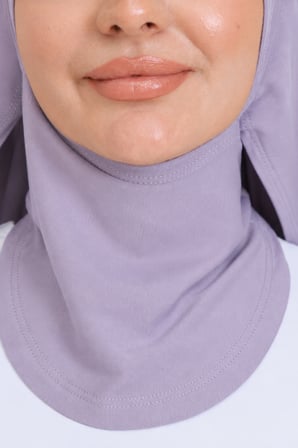 Penye Boyun Kapamalı Şal Başörtü Hazır Giyim Turban Esnek Jersey Şal