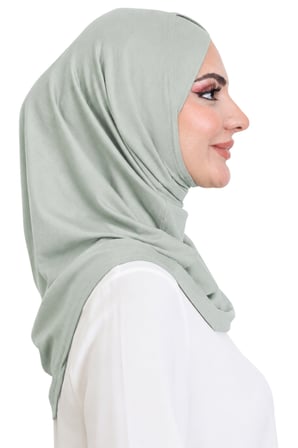 Kadın Hazır Türban Çapraz Tek Parça Pratik Namaz Başörtüsü