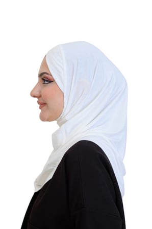 Kadın Hazır Türban Çapraz Tek Parça Pratik Namaz Başörtüsü