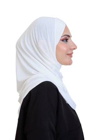 Kadın Hazır Türban Çapraz Tek Parça Pratik Namaz Başörtüsü