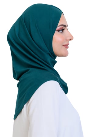 Kadın Hazır Türban Çapraz Tek Parça Pratik Namaz Başörtüsü