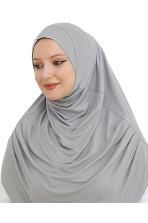Uzun Hazır Giyim Turban Yumuşak Eşarp İslami Giyim
