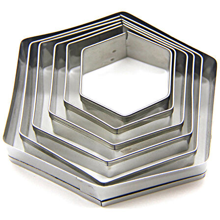 Volovan Metal Set 6 Parça - Altıgen
