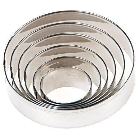 Volovan Metal Set 6 Parça - Daire