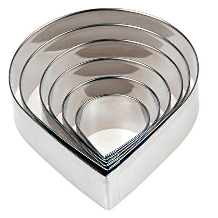 Volovan Metal Set 6 Parça - Damla