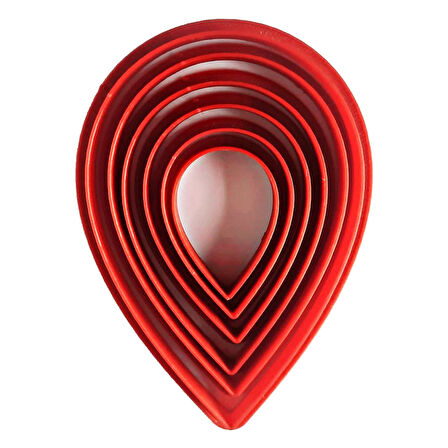 Volovan Set 6 Parça - Yaprak - Damla