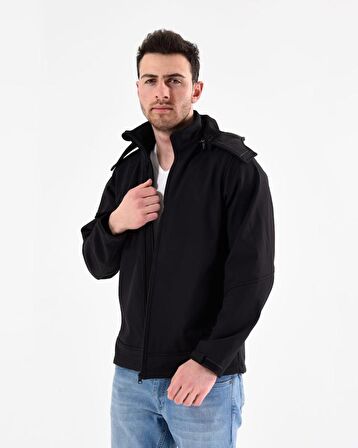 SOFTSHELL KAPŞONLU MONT