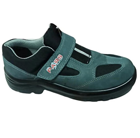 PARS 114 S1 ÇELİK BURUNLU GRİ SÜET CIRTCIRTLI İŞ AYAKKABISI