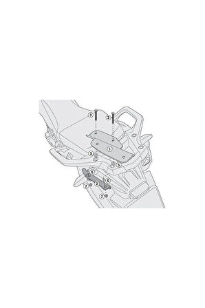 Sr1144hondacrf1000afrıcatwın(16-17)arkaçantataşıyıcı