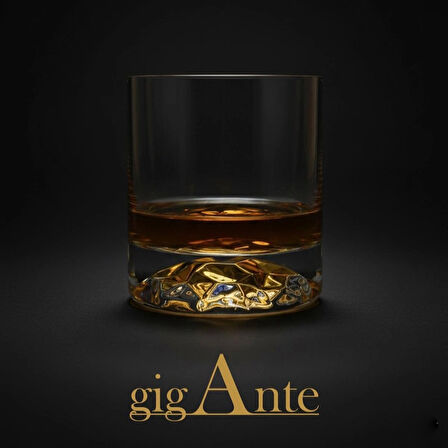 Deluxe El Yapımı Çelik Viski Soğutucu ve Premium Viski Kadehi Seti