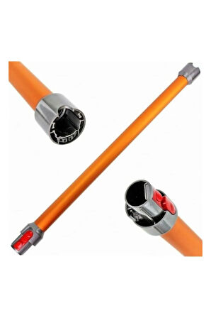 Dyson V8 - V10 - V11 Uyumlu Boru - Süpürge Borusu turuncu